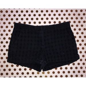 Gap Navy Eyelet Shorts